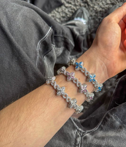 Kleeblatt Armband (in 3 Farbvarianten)